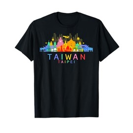 Travel Around Asia Taiwan Taipei Family Vacation Souvenir T-Shirt