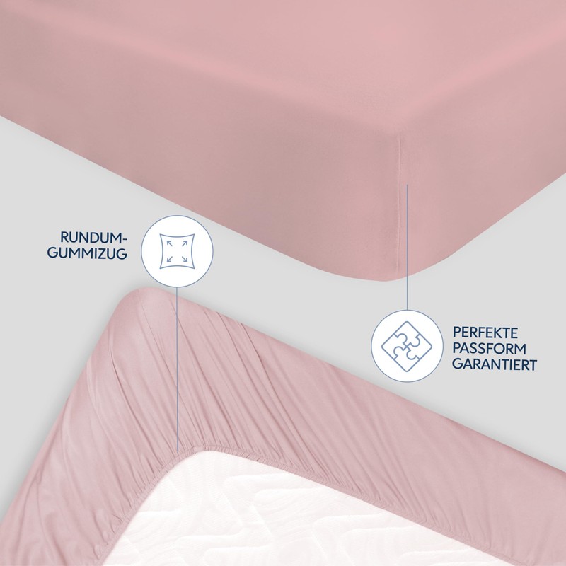Dreamzie Fitted Sheet, 90 x 190 cm, High Bridge up
