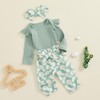 Geagodelia Newborn Baby Girl Spring Fall Outfit Clothes Long Sleeve