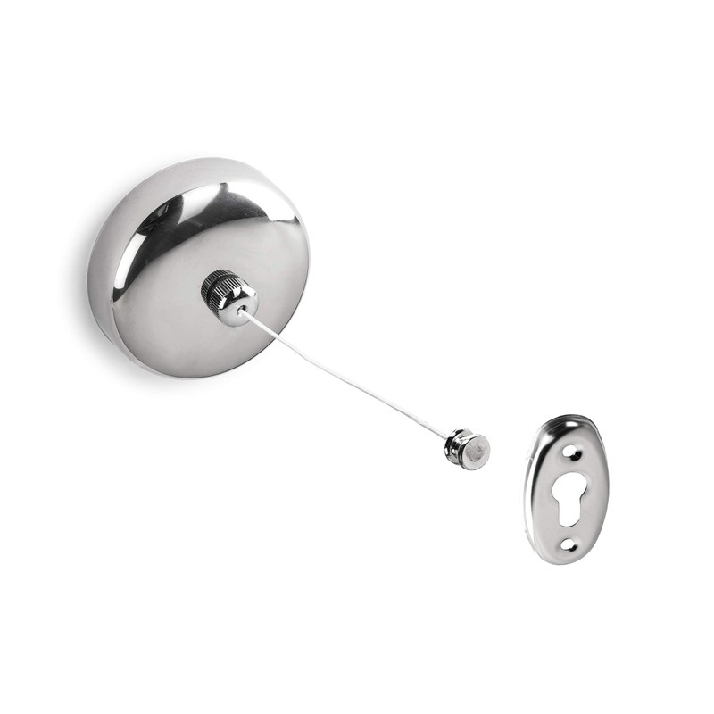 Croydex Britannia Retractable Clothes Line, Silver