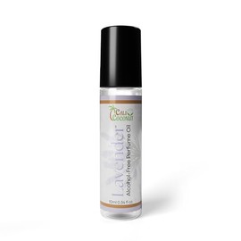 Cali Coconut Lavender Essential Oil Roll-On | Aromatherapy | Alcohol-Free | Travel Size | Perfume Alternative | 10ml (10ml, Lavender)