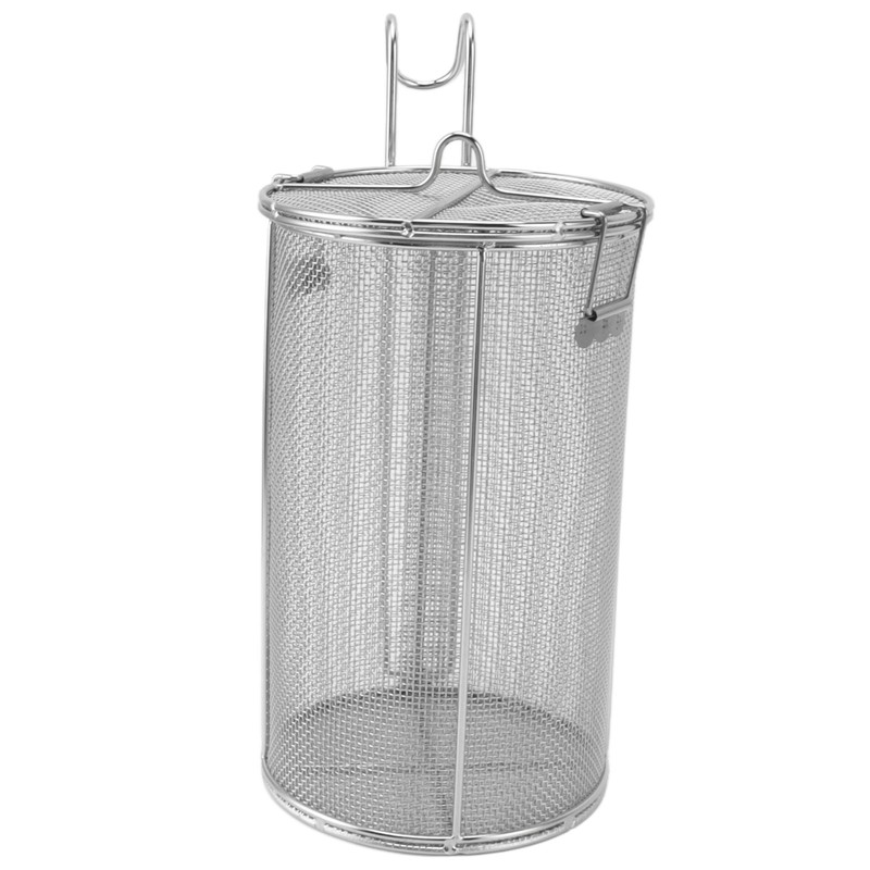 Stainless Steel Spice Seasoning Strainer Collapsible Telescopic Handle Soup Seasonings