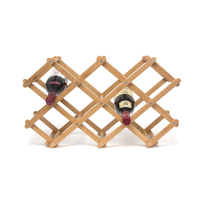 Lipper International Wine Rack, 20.25" W x 7.5" D x