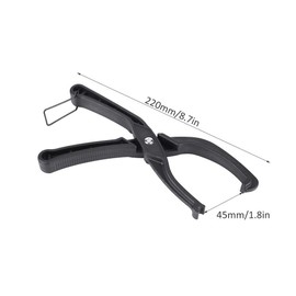 Keenso Bicycle Tyre Pliers, Durable Plastic Bicycle Tyre Repair Tool, Bicycle Tyre Removal Tool, Difficult Tyre Lever, Tyre Remover, Insert Mounting Pliers