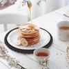 wiipara Round Woven Placemats Set of 6, 34 cm Kitchen