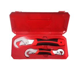 HZACHYX Multifunctional wrench, universal adjustable wrench, steel pipe wrench, multifunctional movable pipe wrench, industrial grade hardware tool