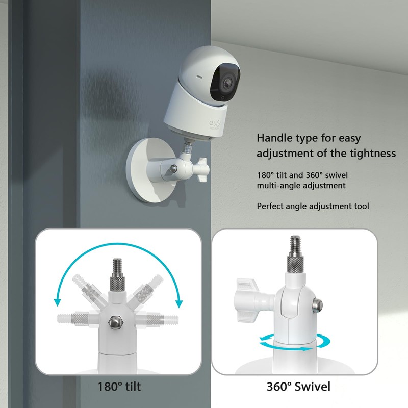 VOMENC Magnetic Security Wall Mount for Eufy Indoor Cam C210