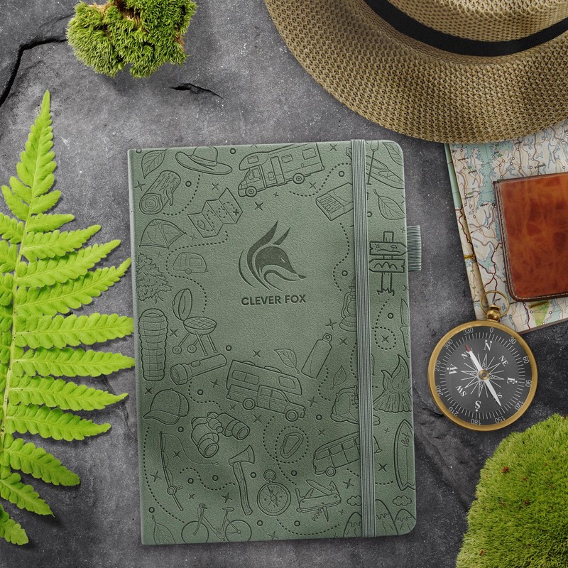 Clever Fox Camping Journal – Camper Log Book & RV