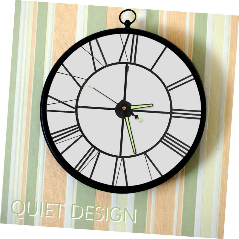 TEHAUX 1 Set DIY Clock Movement Replacement Kit with Fluorescent