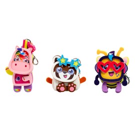 TOMY Stakimos Big Dreams 3 Pack | Kids Craft Set to Build Your Own Adorable 3D Characters from Recycled Polyester Craft Foam | No Glue or Cutting Needed | Craft Kits for Kids Ages 6+ Years