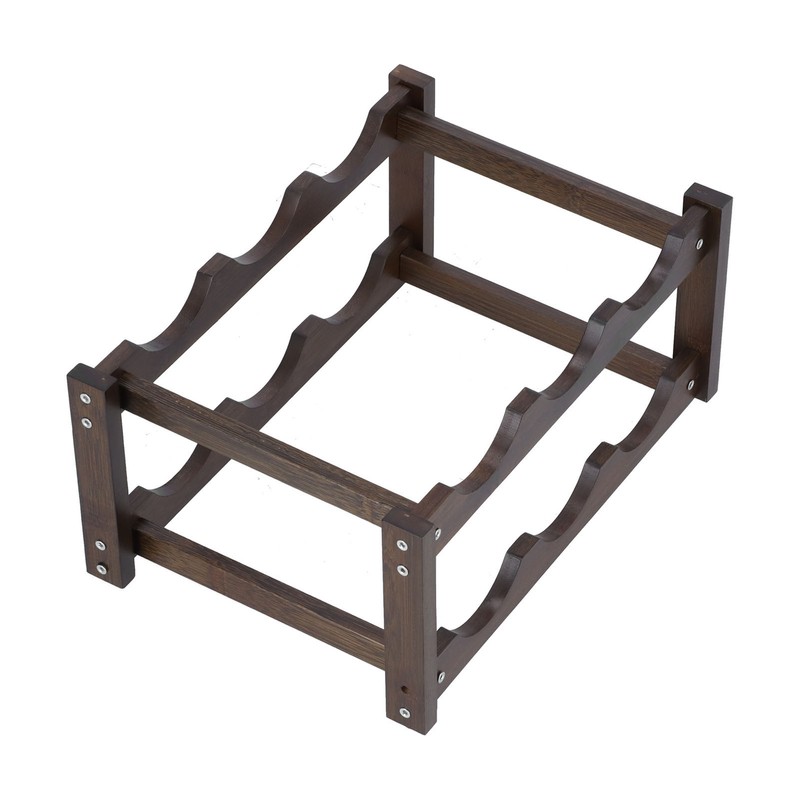 Wine Rack Portable Surge Shaped Opening Exquisite Beautiful Durable Wine