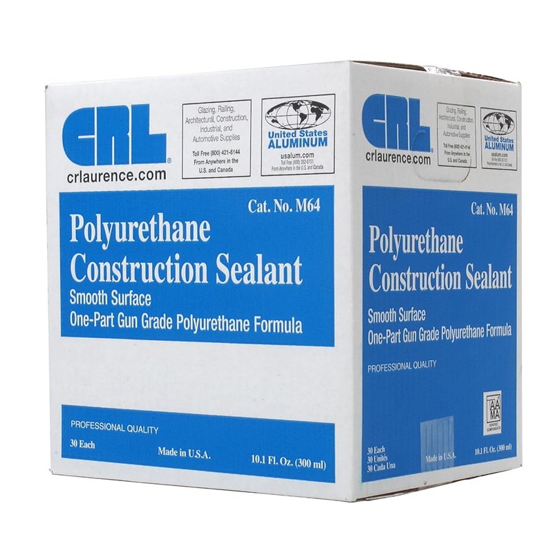 CRL M64 Gray Polyurethane Construction Sealant