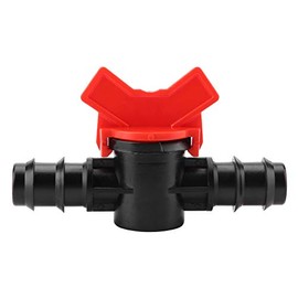 3 Sizes Plastic Fish Tank Aquarium Water Flow Control Valve Hose Pipe Valve Tube Pipe Connector (1/4 inch)