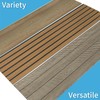 Art3d 4-Pack Glue-On Fine Bar Wainscoting Panel for Interior Wall
