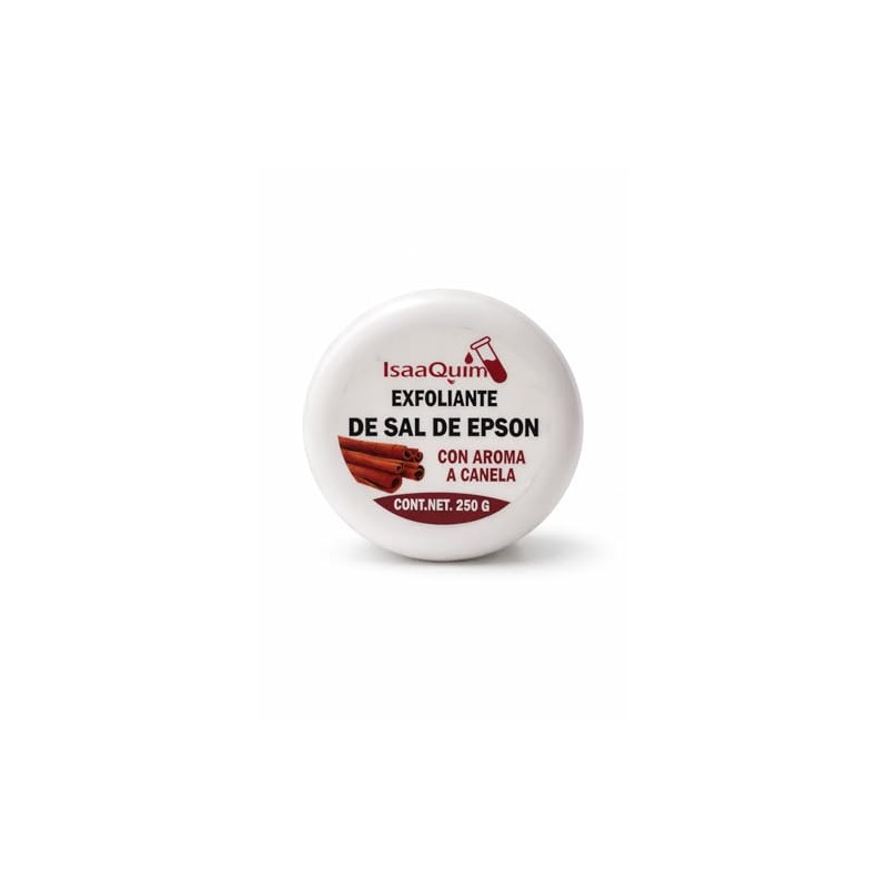 Exfoliante Corporal de Sal de Epsom IsaaQuim | Con Aroma
