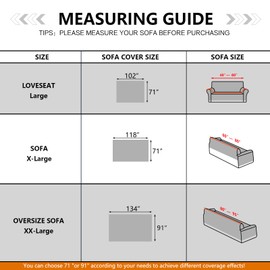 MYSKY HOME White Couch Cover for Sectional Sofa Covers for 3 Cushion Couch Sofa Protector Geometrical Sofa Slipcovers Washable Thick Fabric Blanket for Dogs, Pets (XX-Large, 91" x 134", White)