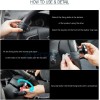 APROFAMILY Leather Steering Wheel Power Knob Luxury Vehicle Spinner