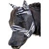 HKM Zebra - Maschera per mosca con nasello rimovibile, taglia
