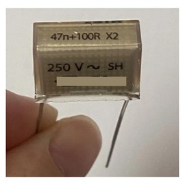 GEBSKI Capacitance 47N+100R 250V X2 Capacitor RIFA PMR 209 Capacitor(1pcs)