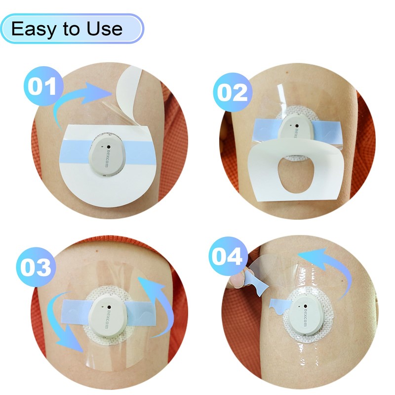 60Pack G7 Stelo Adhesive Patches,Waterproof Over Patches for G7 &