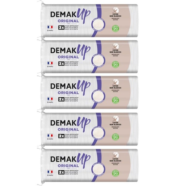 Cotton Pads – 5 Packs of 105 Rounds – Gentle,