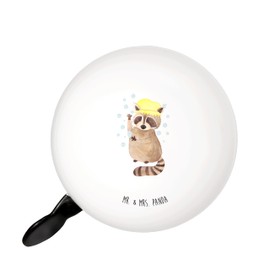 Mr. & Mrs. Panda XL Bicycle Bell Raccoon Gift Loud Good Mood Bicycle Bell XXL Handlebar Funny Sayings Soap Bubbles Mountain Bike