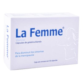 La Femme Vitaminas Para Menopausia 30 Cápsulas