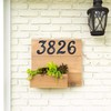 HASWARE 5.5 Inch (139 mm) House Number Modern Door Numbers