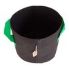 HORTOSOL Plant Bag Black Green (10 Litres - Diameter 22