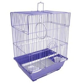 YML A1324MBLU Flat Top Medium Parakeet Cage, 13.3" x 10.8" x 16.5"