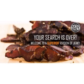 Boma Biltong (Spicy Per-Peri) - Grass Fed, Grass Finished Air-Dried Beef Snack, Keto, Paleo, Whole30 Friendly, Carnivore Diet, South African Beef Jerky, Gluten Free, Soy Free, No Nitrates, No Hormones, No Antibiotics, No MSG, (4 Ounce)