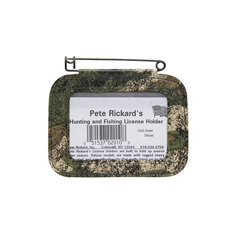 Pete Rickard Rickard`s/Scotch License Holder Single Camo