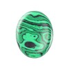 Malachite Stones for Worry Thumb Stone Crystal Thumb Stone for