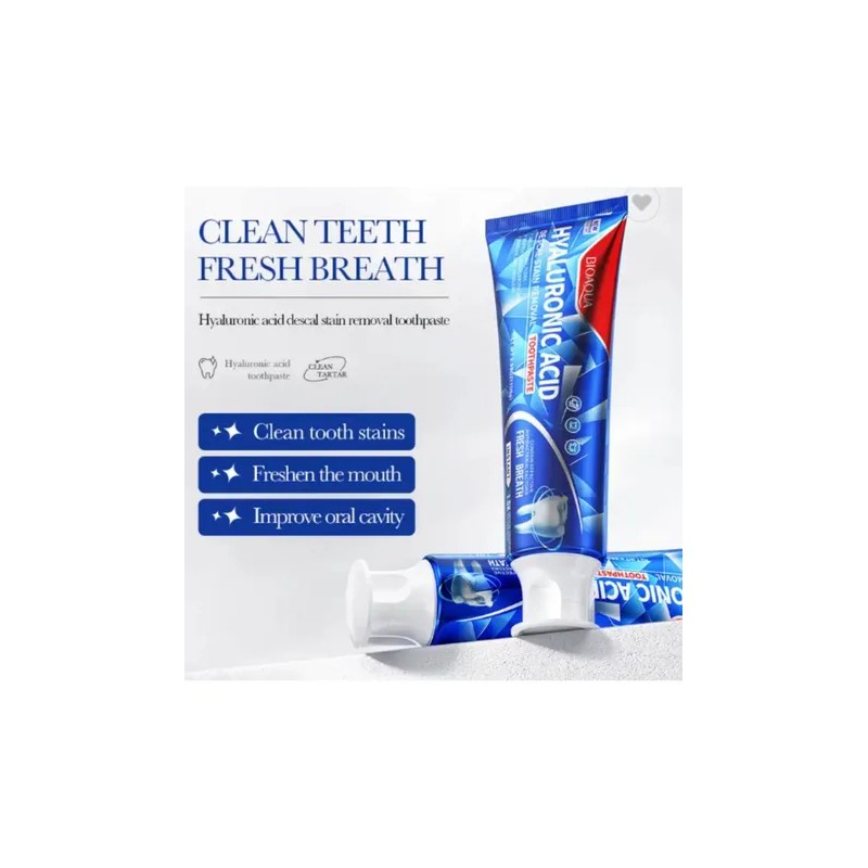 Pasta Dientes Blanqueamiento Acido Hialuronico By Bioaqua
