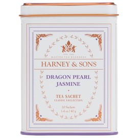 Harney & Sons Dragon Pearl Jasmine Tea, 20 Count(Pack of 1)