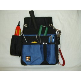 Hard Lab HL-306N Temporary Frame Nail Bag with Ink Point Case, Navy