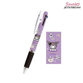 Sanrio Jetstream 3-Color Ballpoint Pen Kuromi Closet 0.5mm / 산리오 제트스트림 3색 볼펜 쿠로미 클로젯 0.5mm