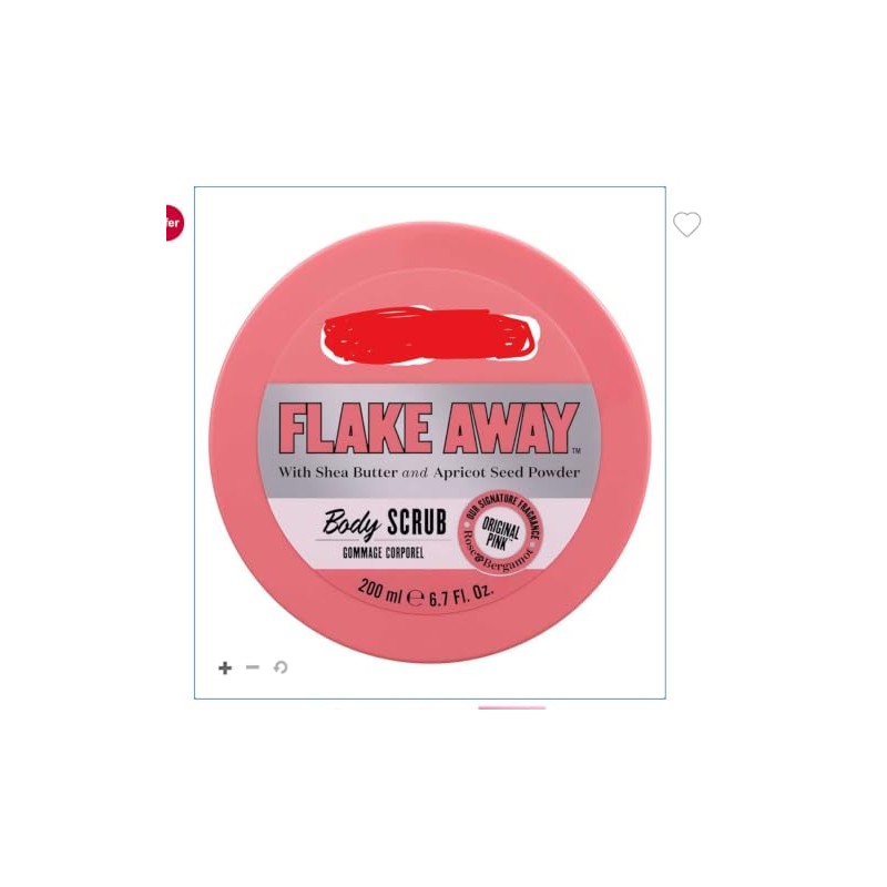 Original Pink THE RIGHTEOUS FLAKE AWAY™ Body Scrub 200ml