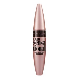 Máscara De Pestañas Lash Sensational Maybelline Color Very Black Waterproof