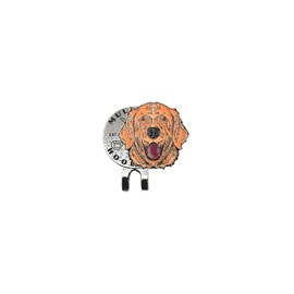 MULLIGAN HOOLIGAN Retriever Dog Golf Ball Marker + Magnetic Hat Clip, Funny and Unique Golf Gift, Premium Quality, The Perfect for Your Favorite Golfer, Golf Accessories for Any Occasions