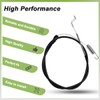 ZAMDOE 105-1844 Traction Control Cable for Toro 22'' Rear Drive