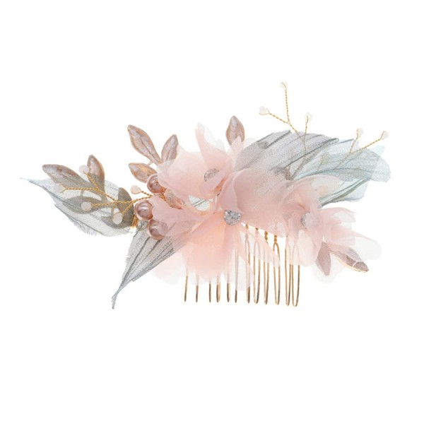 FOMIYES Hanfu Headdress Hair Comb Handmade Flower Hairpin Fashion Hair