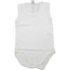 Tontiny Baby Soft%100 Cotton Sleeveless Baby Bodysuit Easy Dressing Onesie