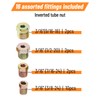 Racewill 25 ft 3/16 Copper Coated Brake Line Kit (Includes