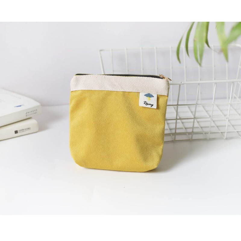 Happy RURU Mini Pouch, Cosmetic Pouch, Cute, Small Cosmetic Case,