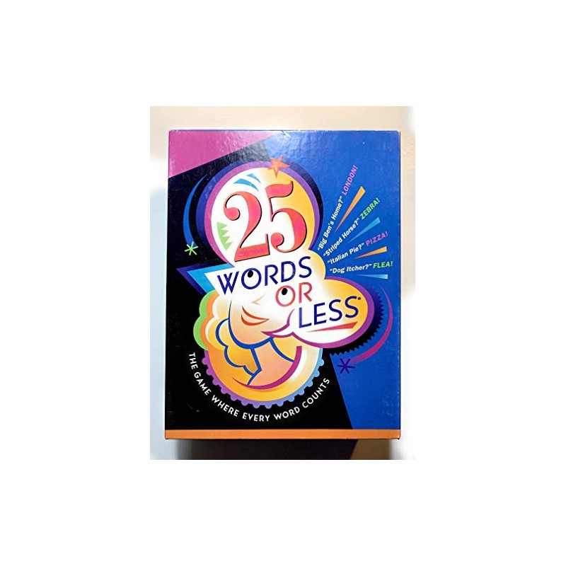 25 Words or Less; the Game Where Every Word Counts