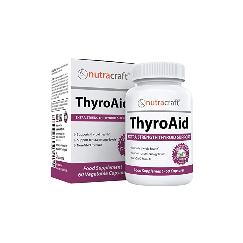 ThyroAid #1 Thyroid Support Supplement | Premium Thyroid Formula &