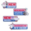 4pcs Goose New Driver Magnet, Waterproof Decal Cute Goose Patch