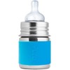 Pura Kiki Stainless Steel Infant Bottle 150ml - Aqua