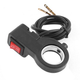 sourcingmap Motorcycle 7/8 Inch Handlebar Headlight Switch
